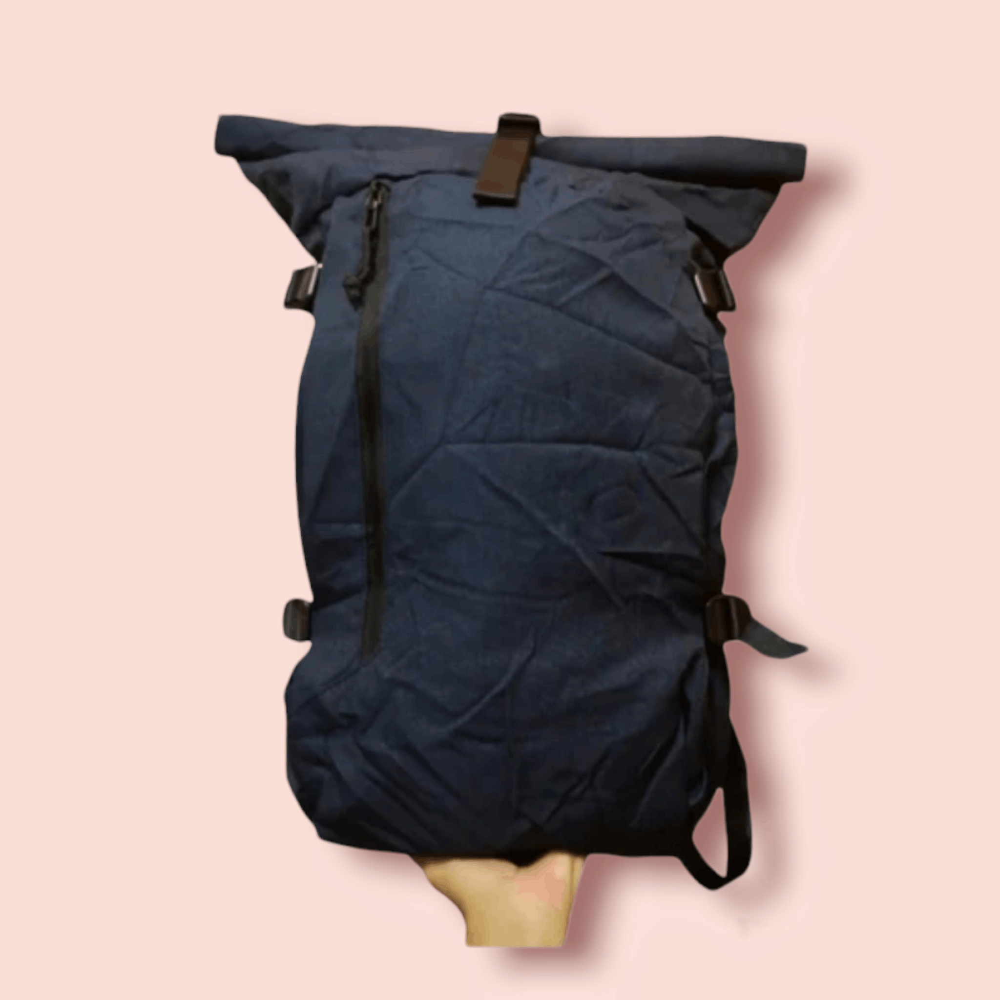 BASE CONTROL × Japanese Brand RARE BASE CONTROL ROLL TOP BACKPACK /RUCKSACK Size ONE SIZE - 8 Thumbnail