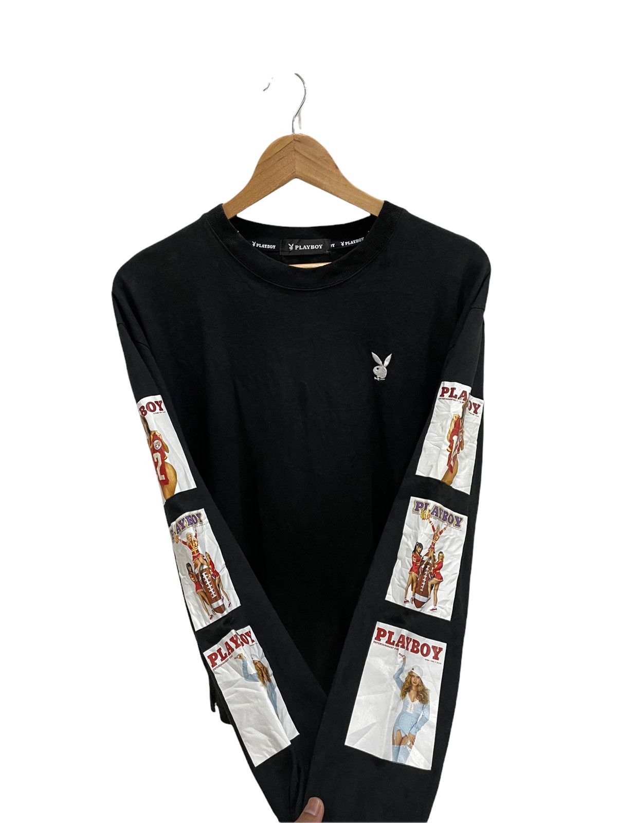 Playboy Rare Playboy LS shirt printed Magazine Cover Size US L / EU 52-54 / 3 - 1 Thumbnail