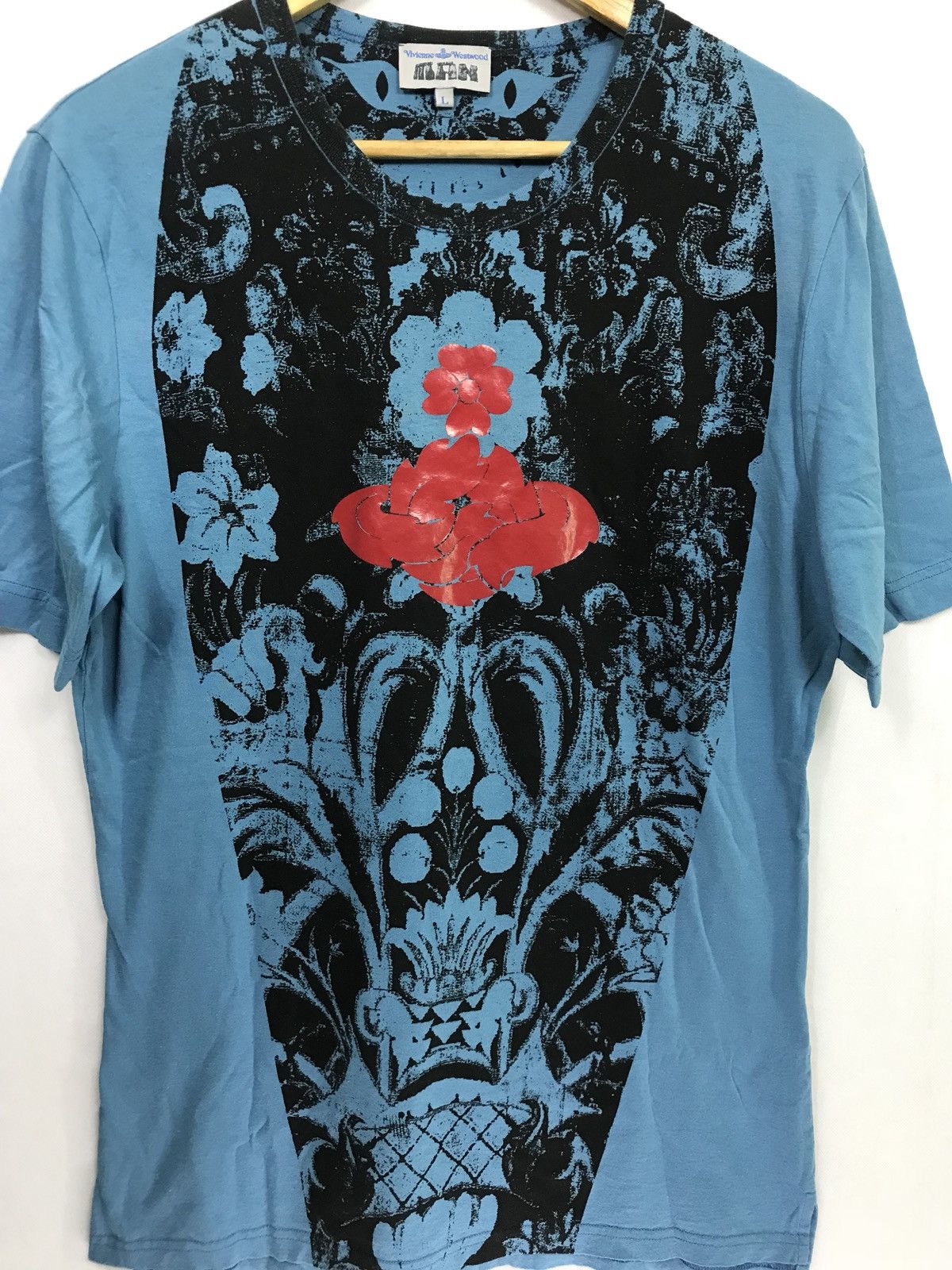 Vivienne Westwood 🔥 FINAL DROP 🔥Vivienne Westwood Man Red Rosse Full Print Size US L / EU 52-54 / 3 - 1 Thumbnail