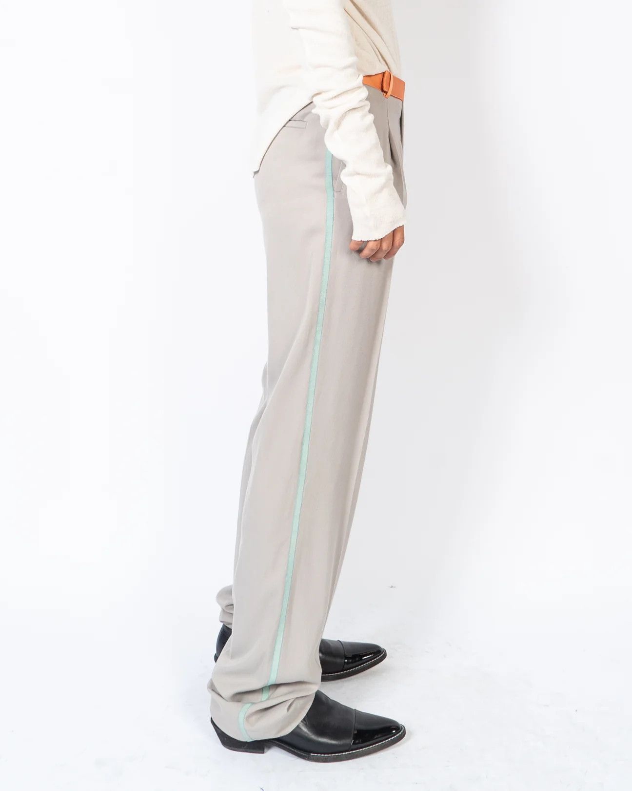 Haider Ackermann SS20 Bondi Light Grey Trousers Sample Size US 30 / EU 46 - 5 Thumbnail