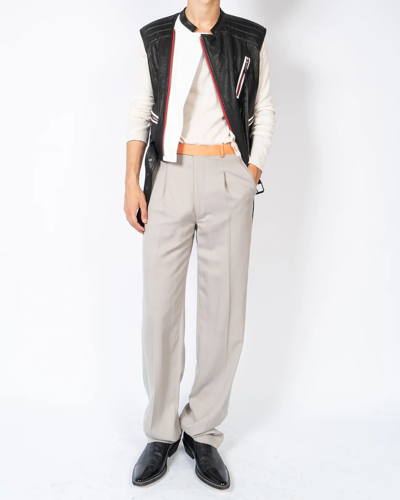 Haider Ackermann SS20 Bondi Light Grey Trousers Sample Size US 30 / EU 46 - 6 Thumbnail