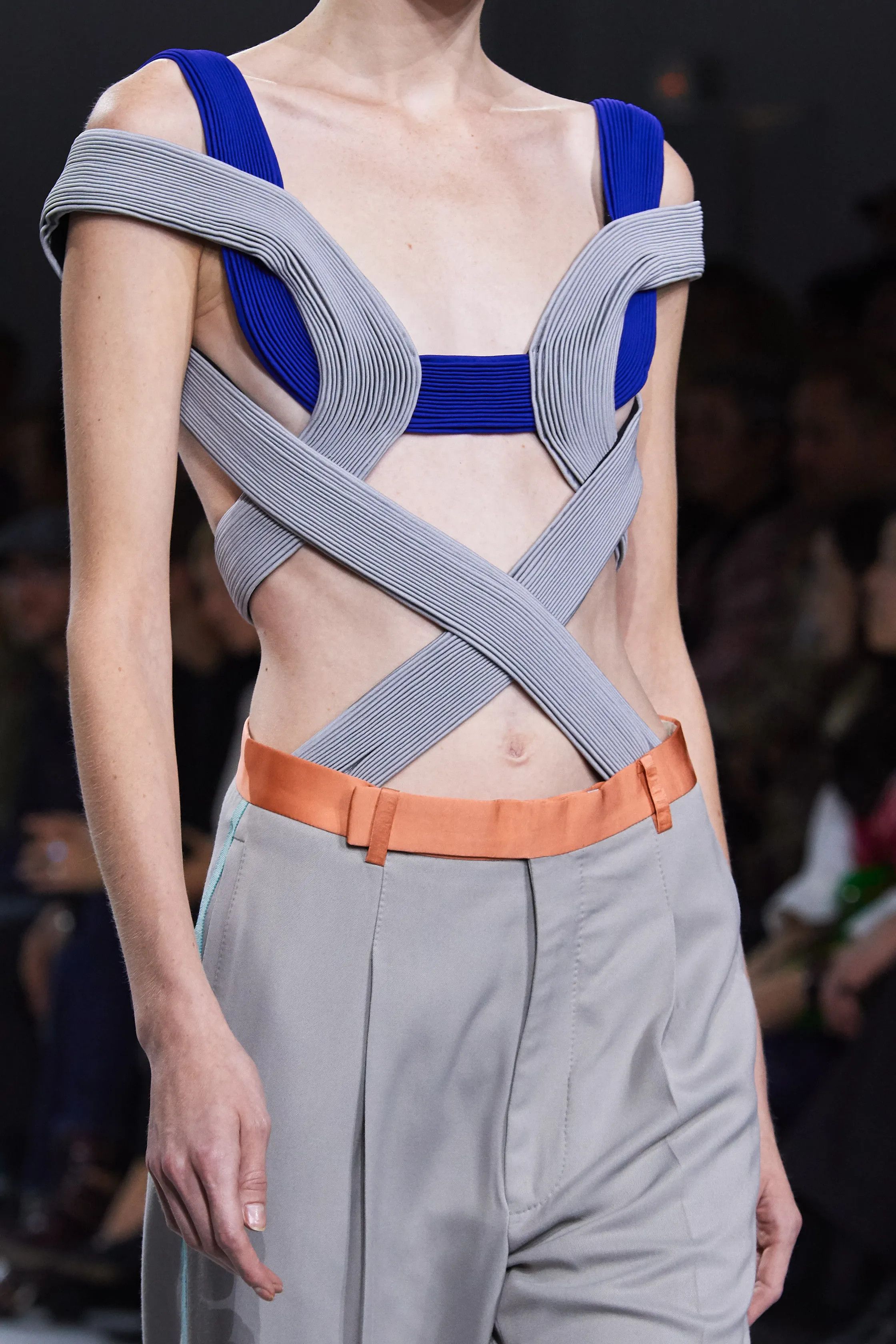 Haider Ackermann SS20 Bondi Light Grey Trousers Sample Size US 30 / EU 46 - 8 Thumbnail