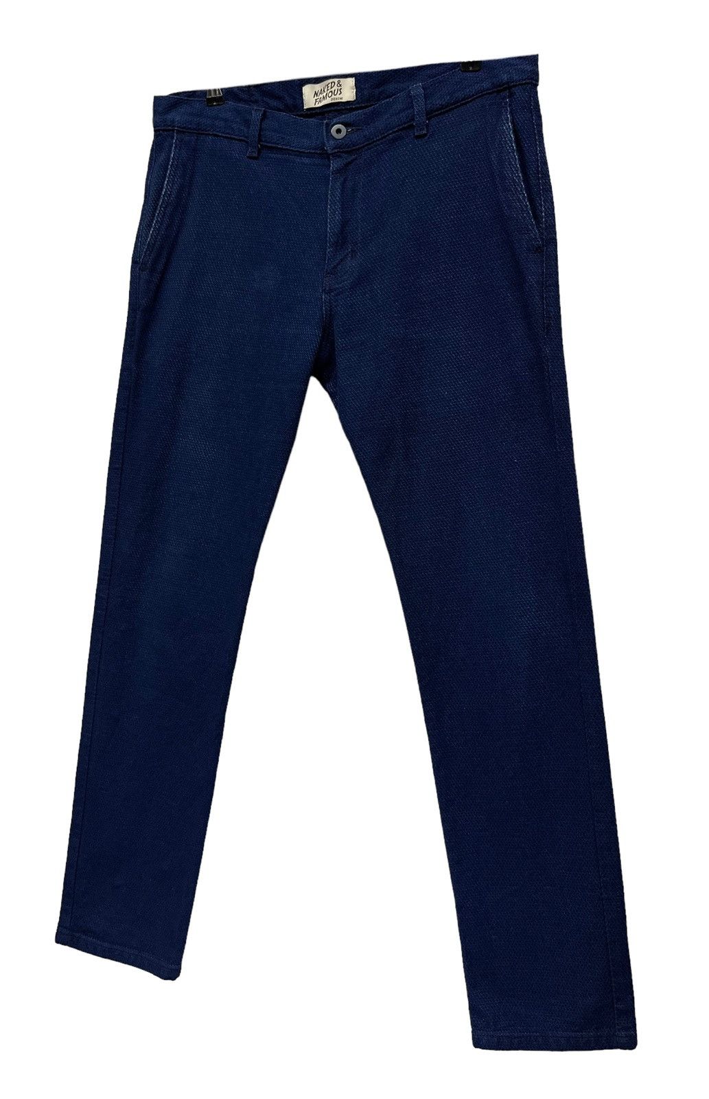Naked & Famous × Vintage 🔥 NAKED & FAMOUS Japan’s Stretch SASHIKO Fabric Slim Chino Size US 33 - 3 Thumbnail