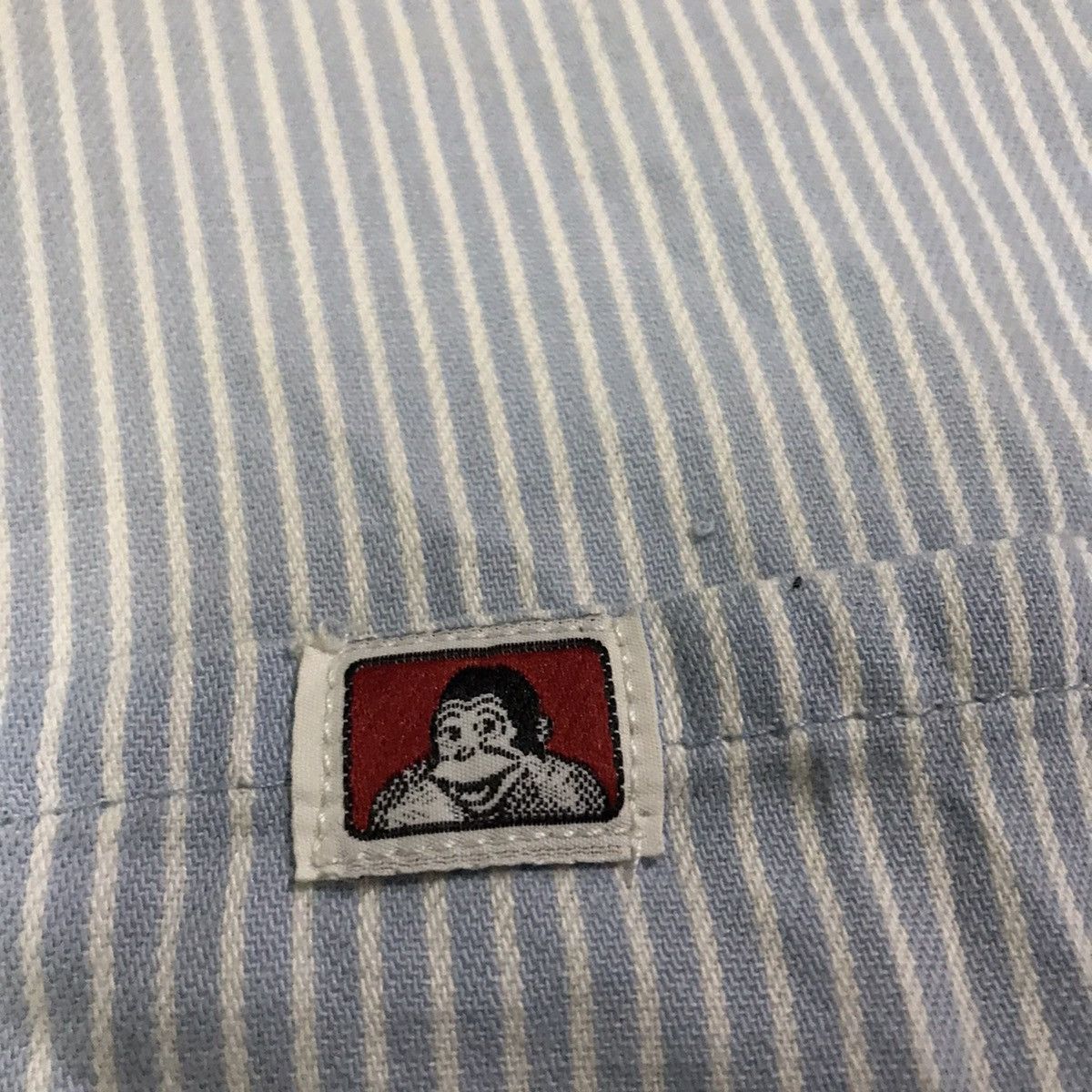 Ben Davis × Vintage Vintage Ben Davis work shirt hickory stripe Size US L / EU 52-54 / 3 - 3 Thumbnail