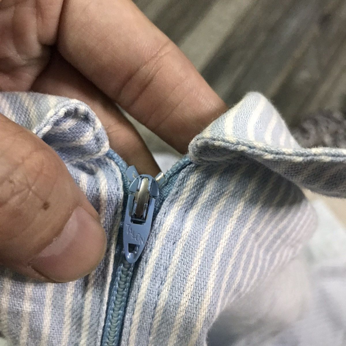 Ben Davis × Vintage Vintage Ben Davis work shirt hickory stripe Size US L / EU 52-54 / 3 - 5 Thumbnail