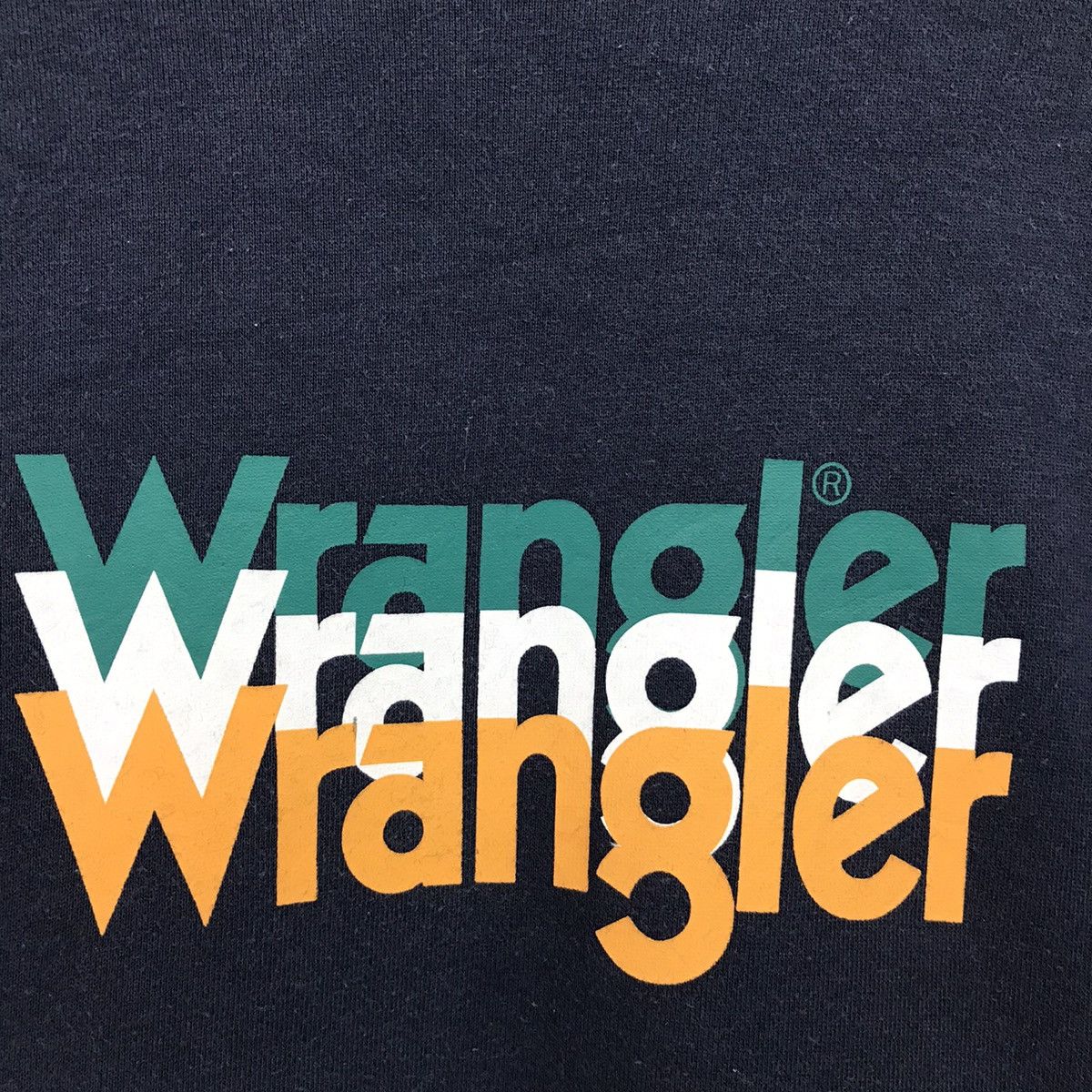 Japanese Brand × Vintage × Wrangler Vintage Wrangler Big Logo Sweatshirt Size US M / EU 48-50 / 2 - 3 Thumbnail