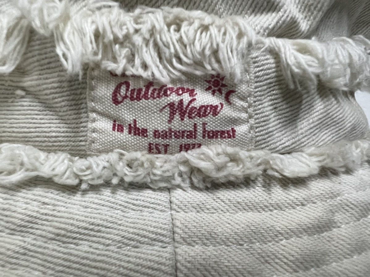Japanese Brand DOPE🔥TITICACA RAW EDGE OUTDOOR BUCKET HAT Size ONE SIZE - 5 Thumbnail