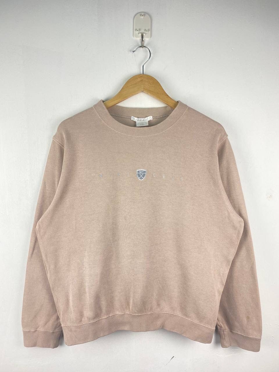 Nike Vintage nike golf boxy sweatshirt center dusty pink Size US L / EU 52-54 / 3 - 1 Thumbnail
