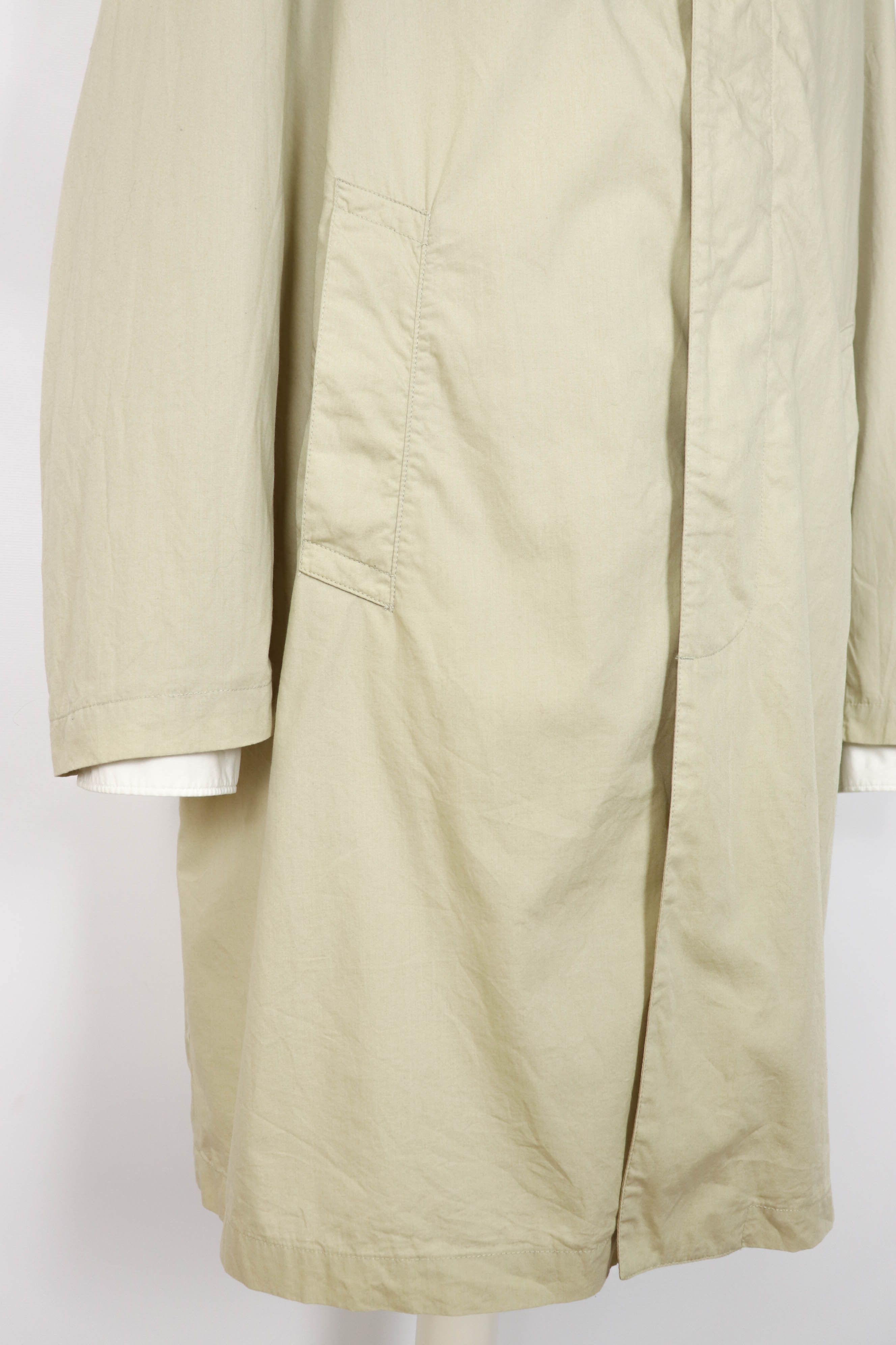 Polo Ralph Lauren Polo by Ralph Lauren Vintage Beige Cotton Mac Coat Jacket Size US M / EU 48-50 / 2 - 7 Thumbnail