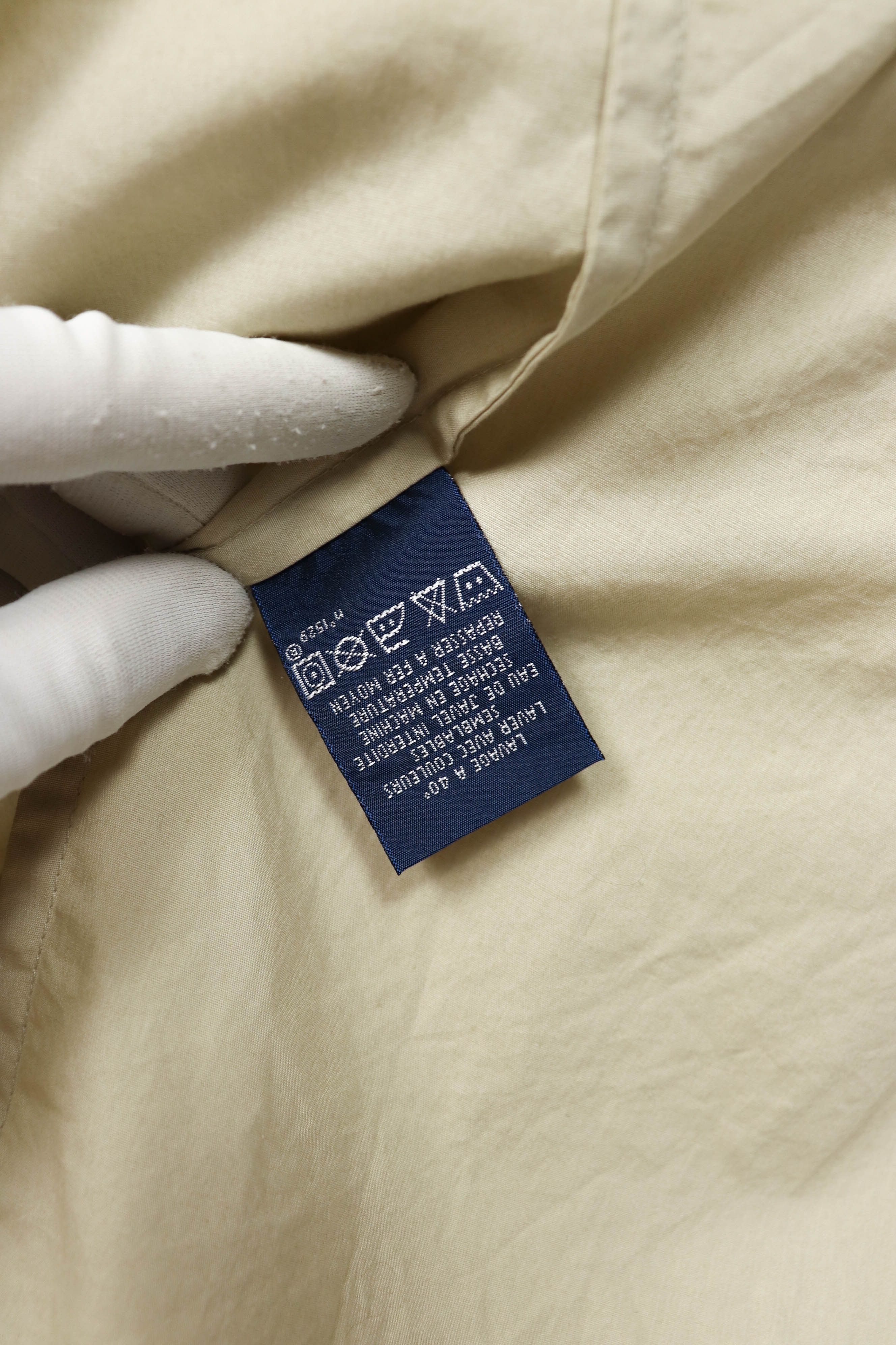 Polo Ralph Lauren Polo by Ralph Lauren Vintage Beige Cotton Mac Coat Jacket Size US M / EU 48-50 / 2 - 14 Thumbnail