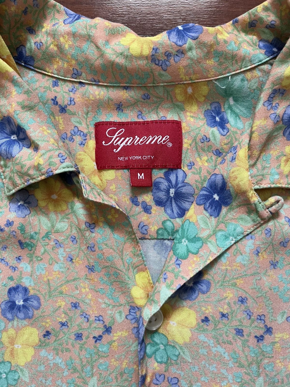 Supreme Supreme Mini Floral Rayon Shirt | Grailed