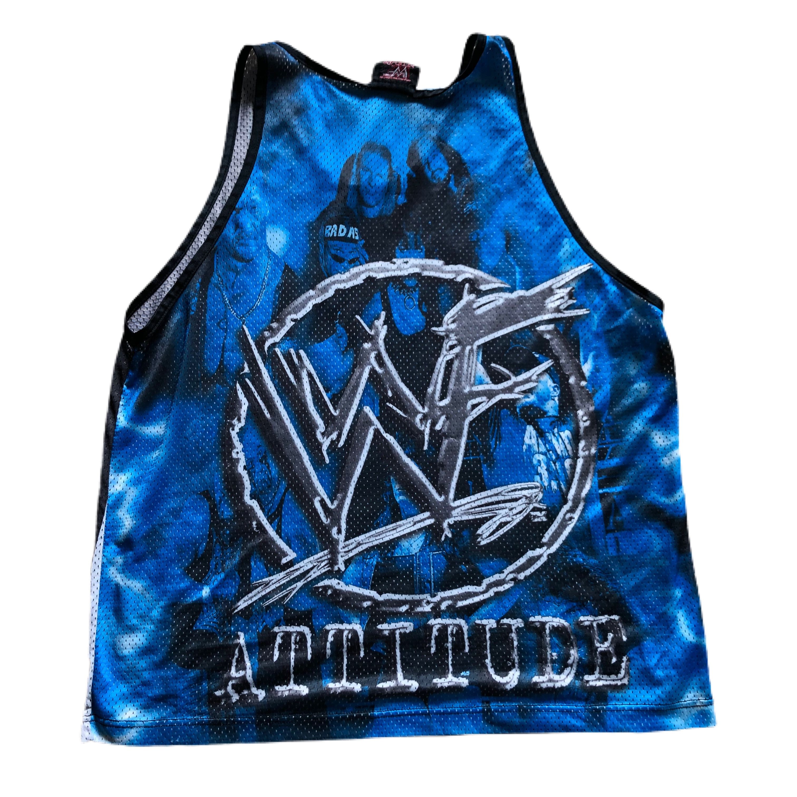 Vintage × WWF Vintage WWF Stone Cold Steve Austin Jersey Size US XL / EU 56 / 4 - 2 Thumbnail