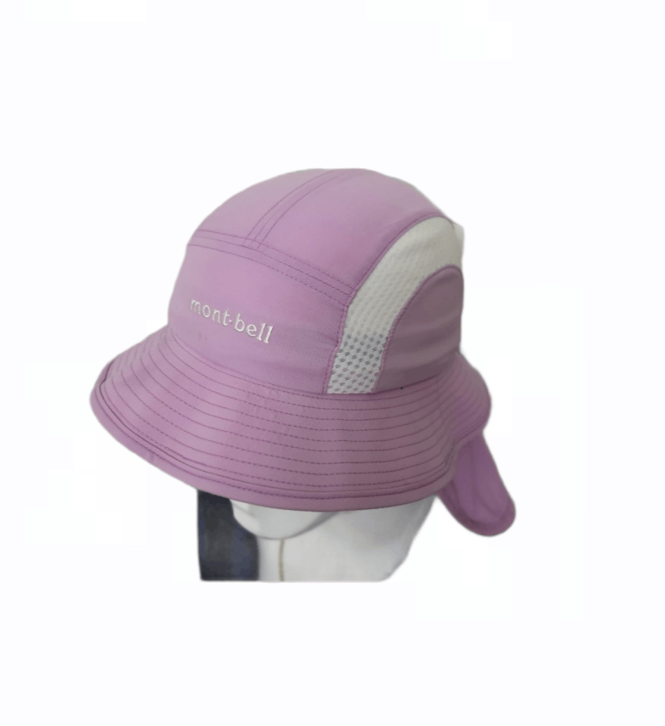 image of Montbell x Outdoor Style Go Out Mont-Bell Outdoor / Fishing Hat in Purple/White, Men's