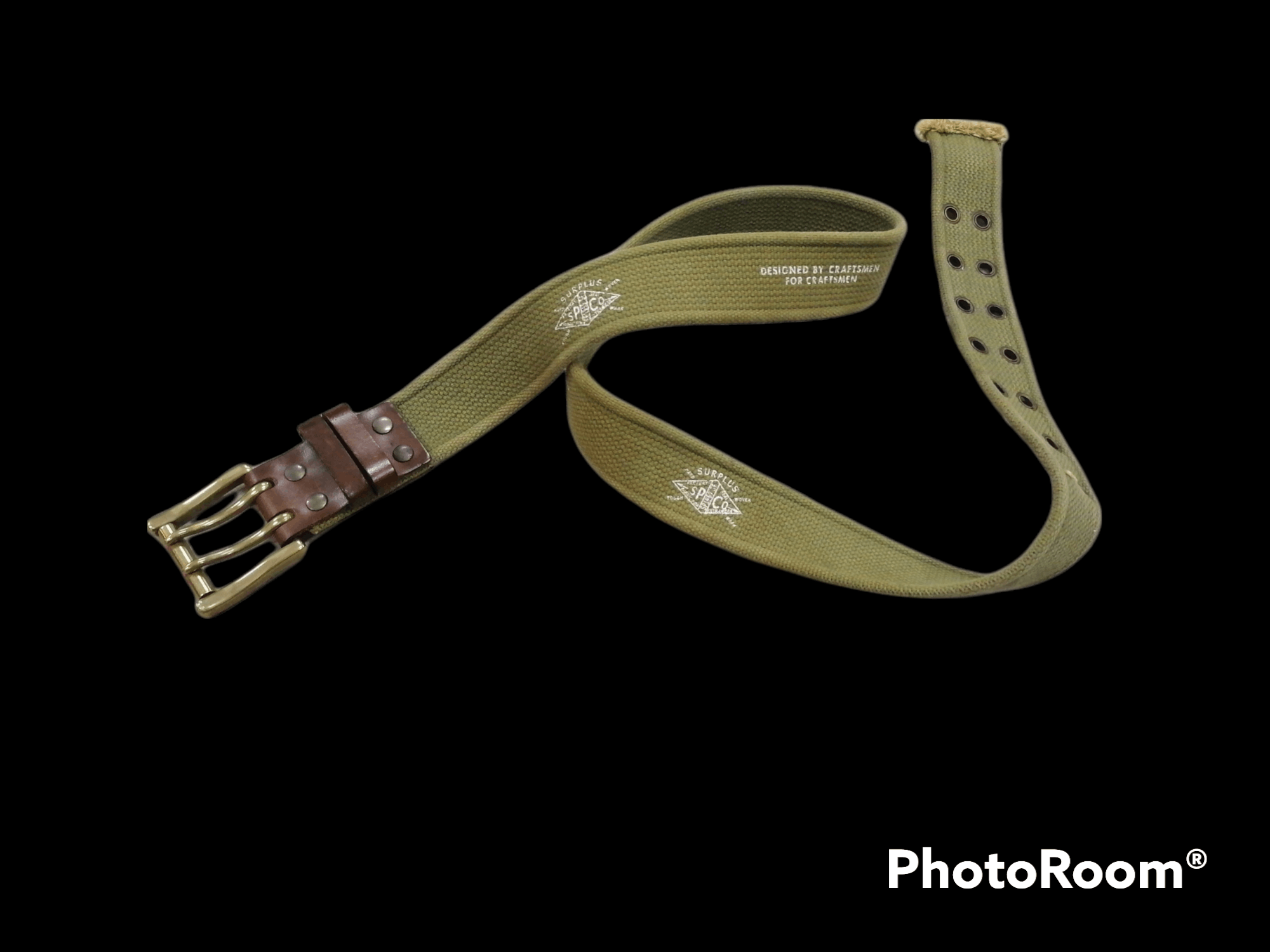 Other Surplus By Craftsmen Canvas Army Green Belts Size ONE SIZE - 1 Thumbnail