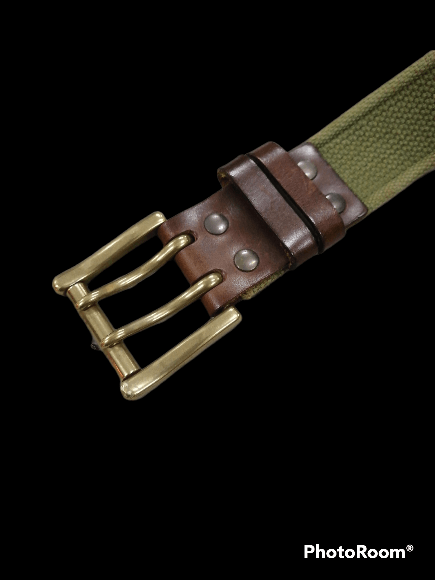 Other Surplus By Craftsmen Canvas Army Green Belts Size ONE SIZE - 5 Thumbnail