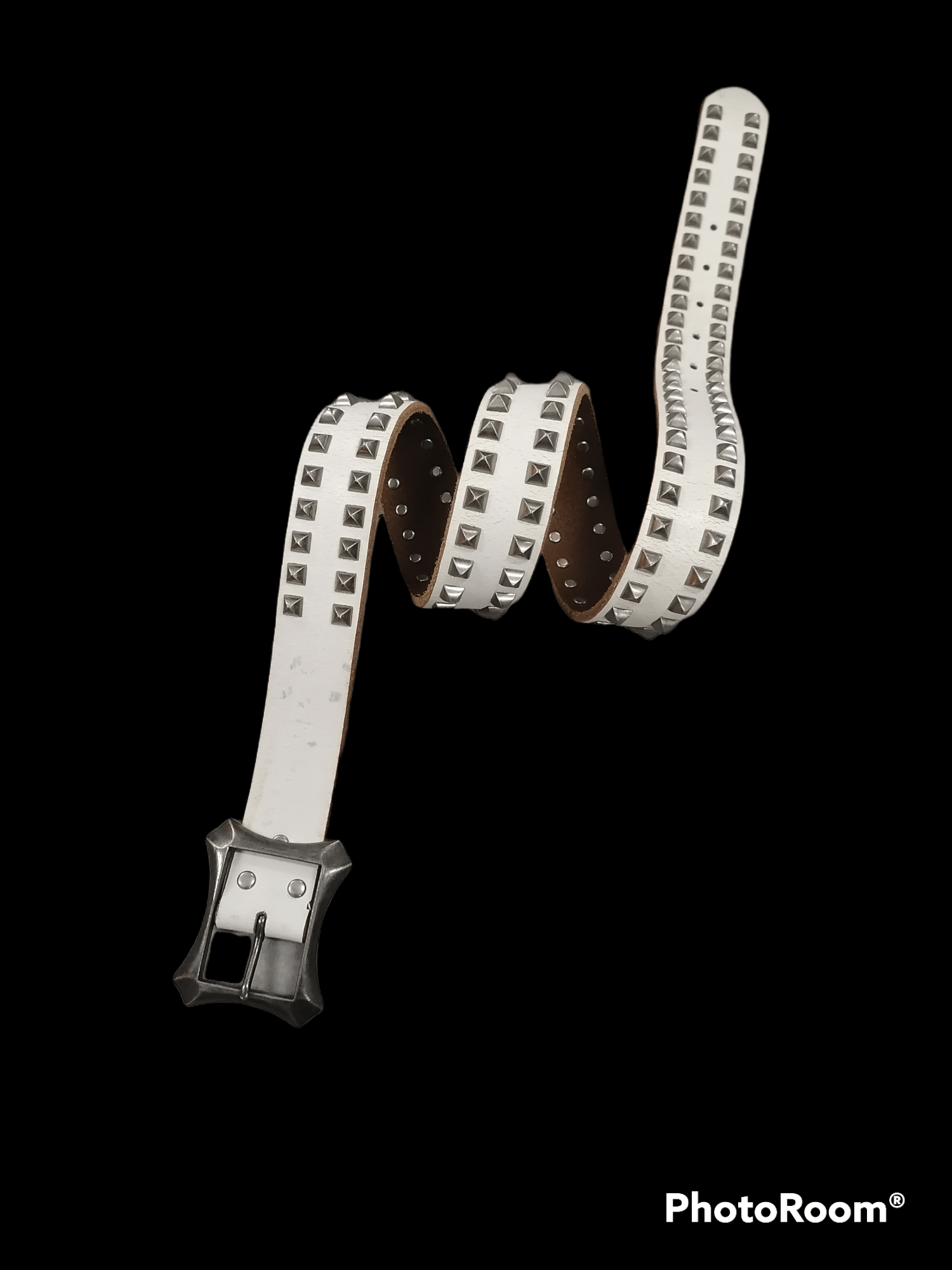 Genuine Leather × Other 🔥Unbranded Studded Spike Leather Belts Size ONE SIZE - 1 Thumbnail