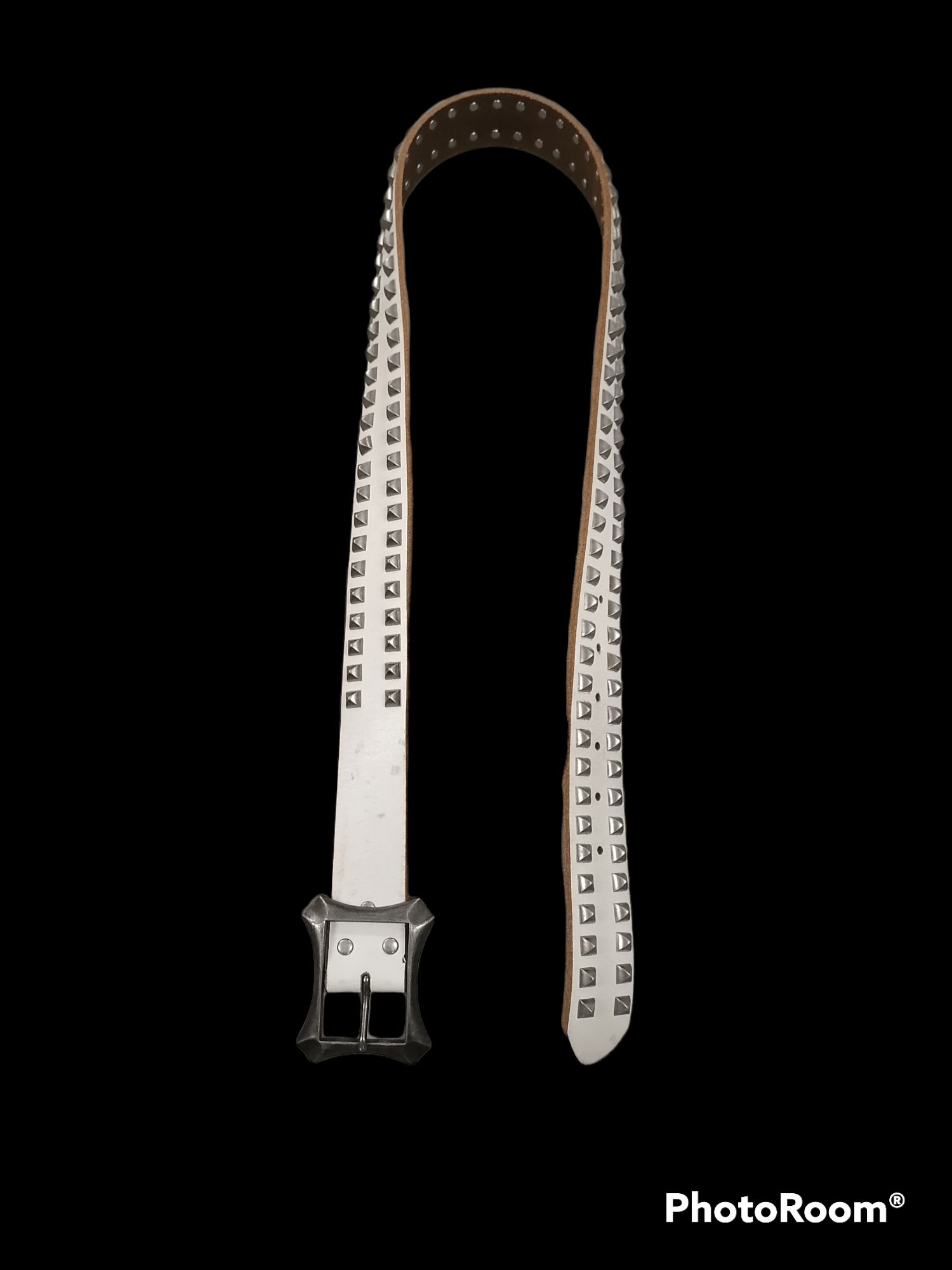 Genuine Leather × Other 🔥Unbranded Studded Spike Leather Belts Size ONE SIZE - 3 Thumbnail