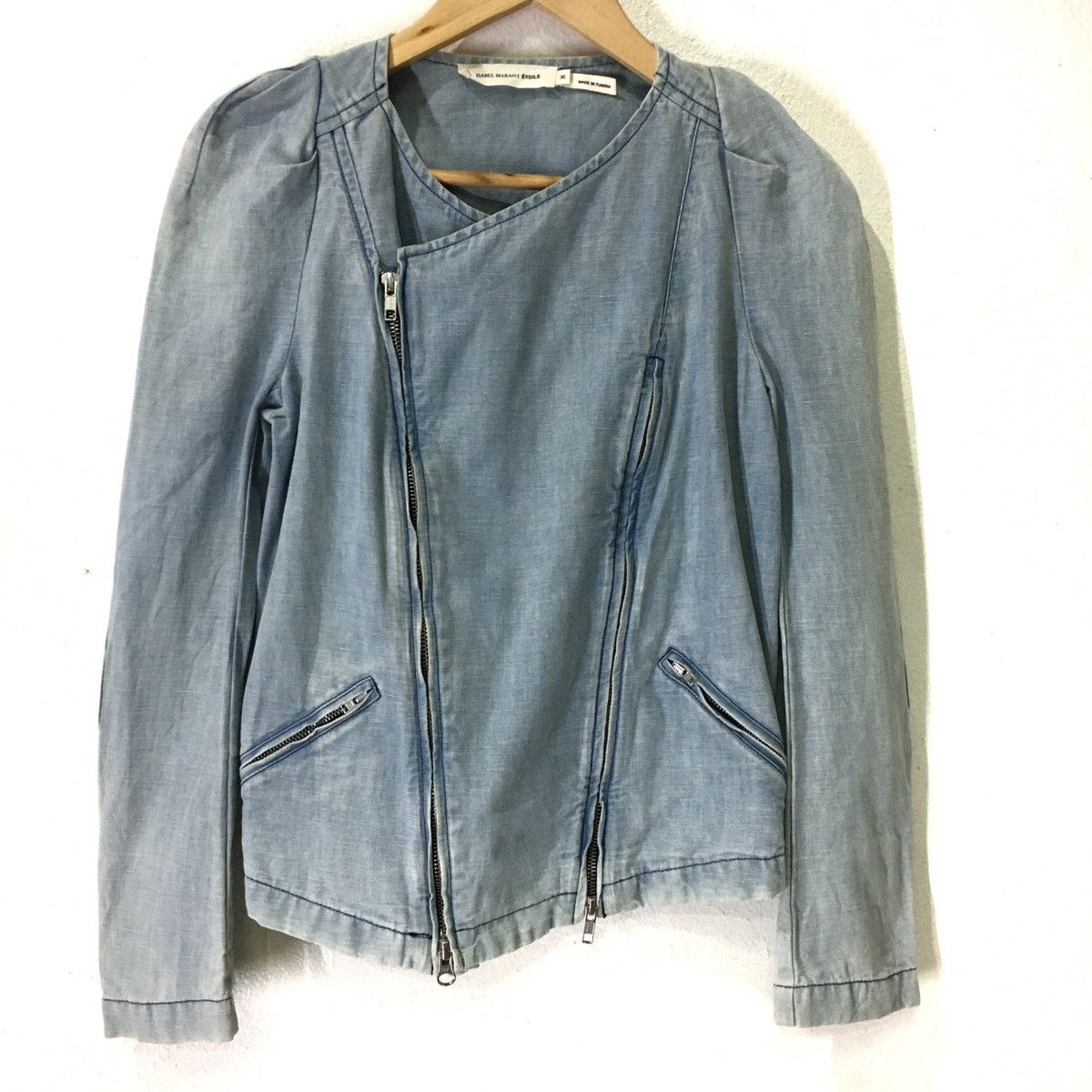 Isabel Marant Isabel Marant Women Double Zipper Biker Jacket Size XS / US 0-2 / IT 36-38 - 1 Thumbnail
