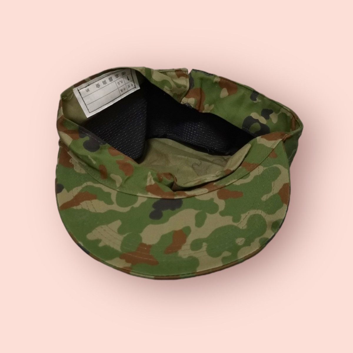 Japanese Brand JAPAN PACIFIC KIRISHIMA CAMOUFLAGE HAT WITH BADGES Size ONE SIZE - 10 Thumbnail