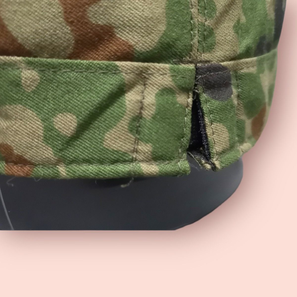 Japanese Brand JAPAN PACIFIC KIRISHIMA CAMOUFLAGE HAT WITH BADGES Size ONE SIZE - 6 Thumbnail