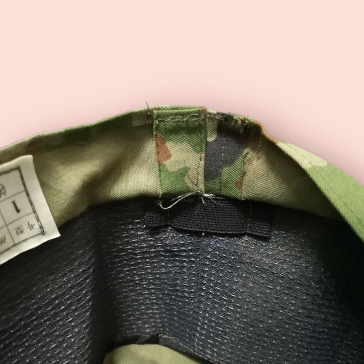 Japanese Brand JAPAN PACIFIC KIRISHIMA CAMOUFLAGE HAT WITH BADGES Size ONE SIZE - 11 Thumbnail