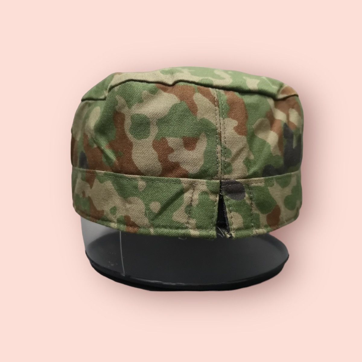 Japanese Brand JAPAN PACIFIC KIRISHIMA CAMOUFLAGE HAT WITH BADGES Size ONE SIZE - 7 Thumbnail