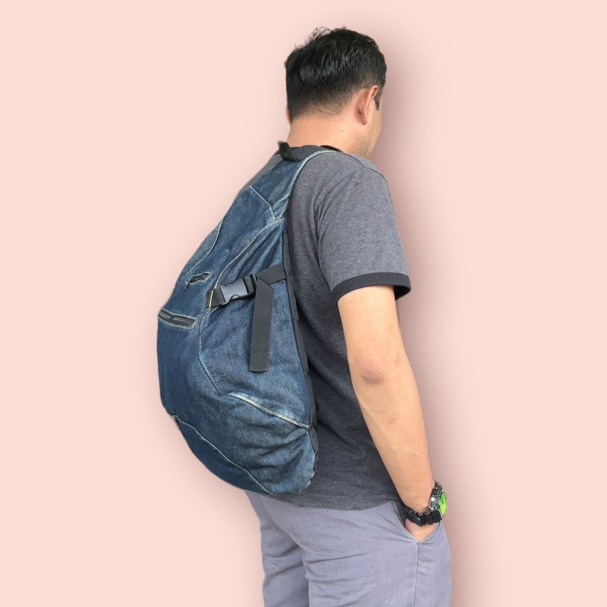 Gap × Japanese Brand × Vintage VINTAGE GAP DENIM CROSSBODY BODYBAG Size ONE SIZE - 24 Thumbnail
