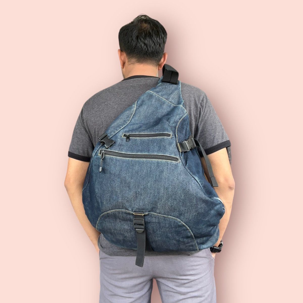 Gap × Japanese Brand × Vintage VINTAGE GAP DENIM CROSSBODY BODYBAG Size ONE SIZE - 25 Thumbnail