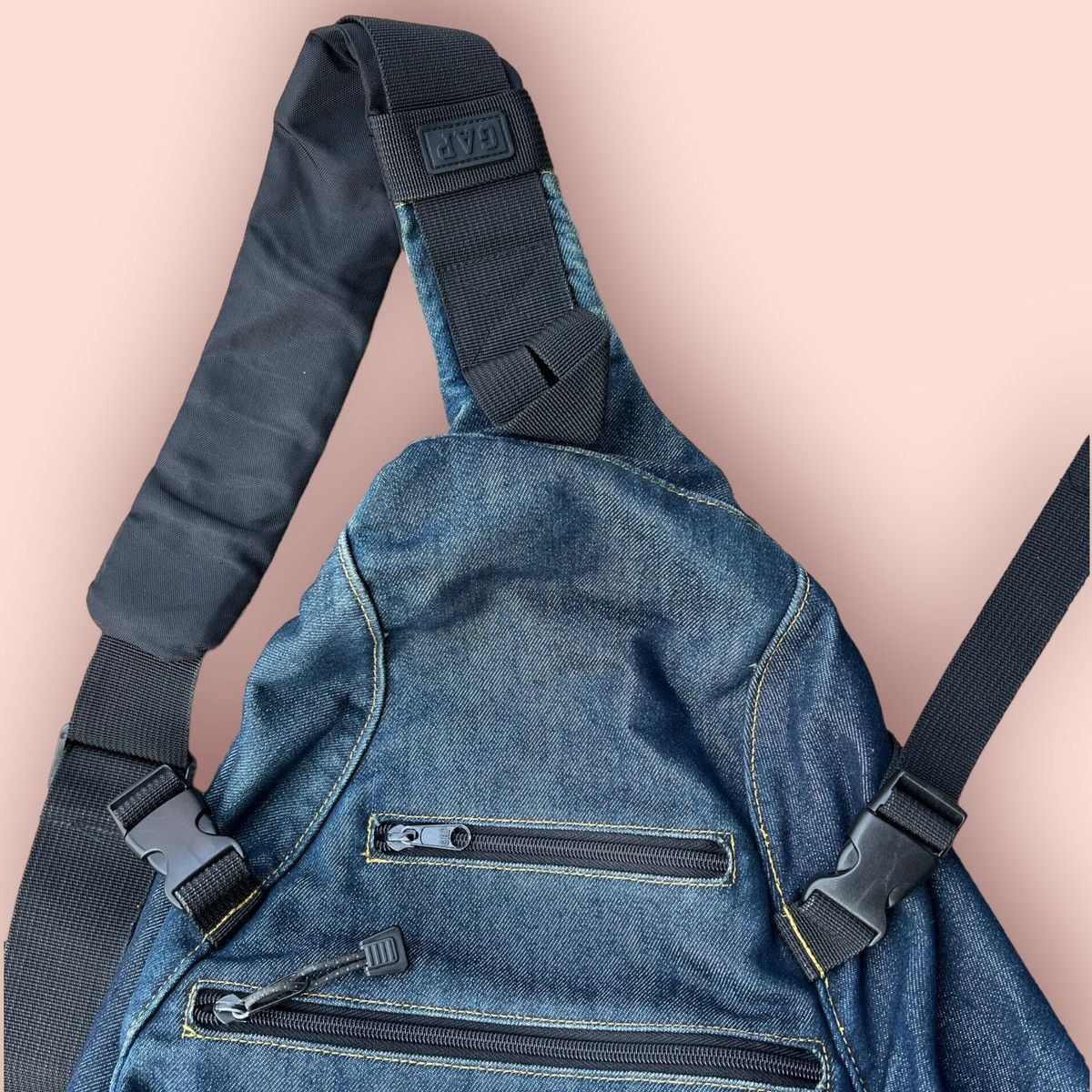 Gap × Japanese Brand × Vintage VINTAGE GAP DENIM CROSSBODY BODYBAG Size ONE SIZE - 7 Thumbnail