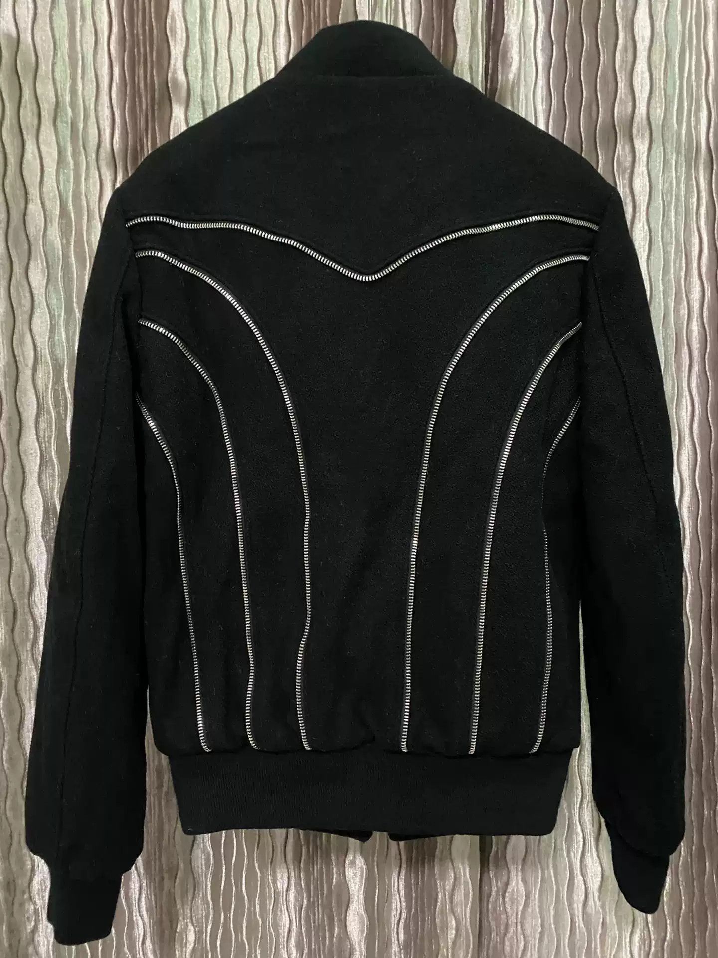 Yves Saint Laurent Saint Laurent 15Fw Woolen Zip Jacket Size 46 Black Size US S / EU 44-46 / 1 - 2 Thumbnail