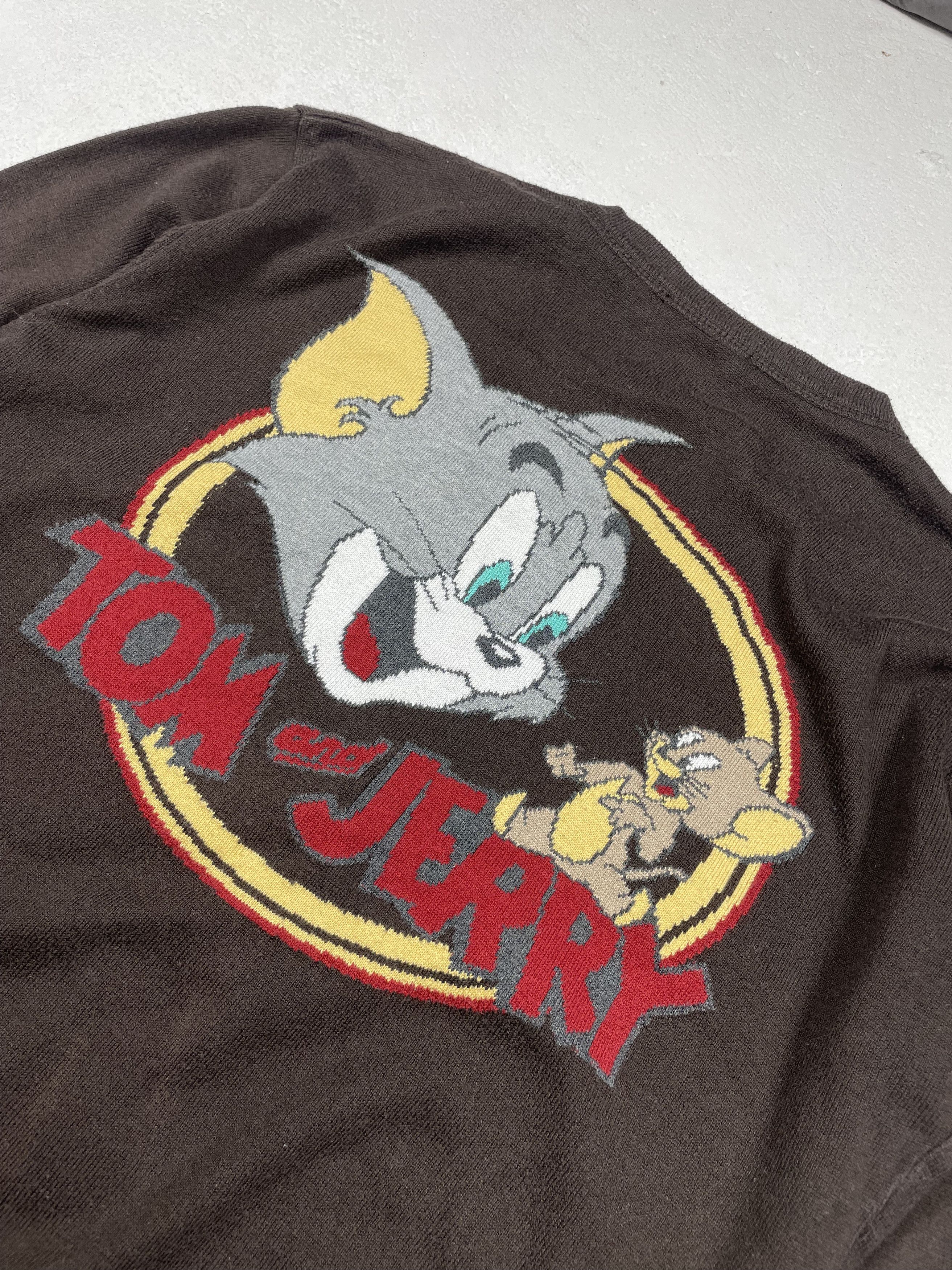 Disney × Iceberg Iceberg Tom And Jerry Knit Vintage Sweater Size US M / EU 48-50 / 2 - 3 Thumbnail