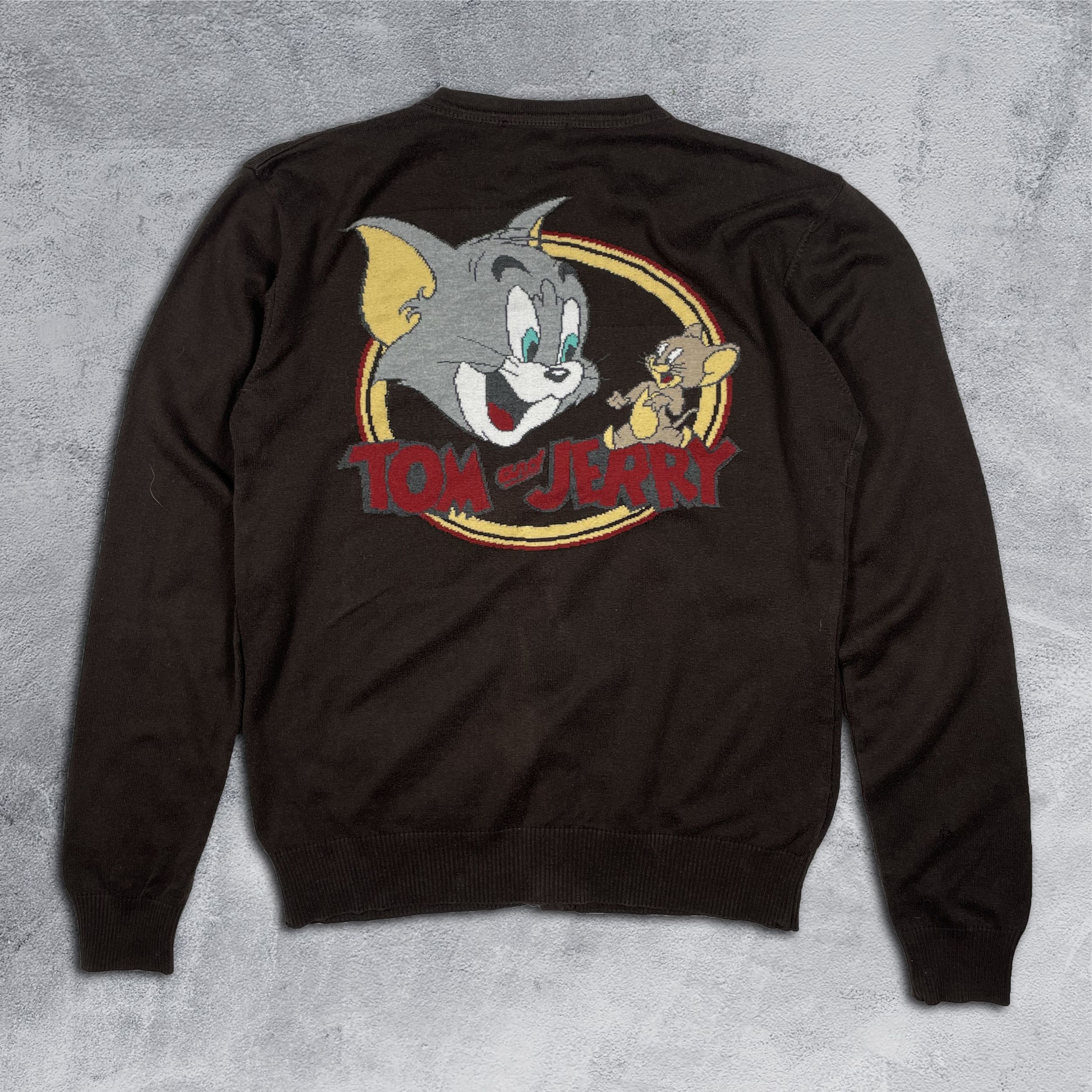 Disney × Iceberg Iceberg Tom And Jerry Knit Vintage Sweater Size US M / EU 48-50 / 2 - 2 Thumbnail