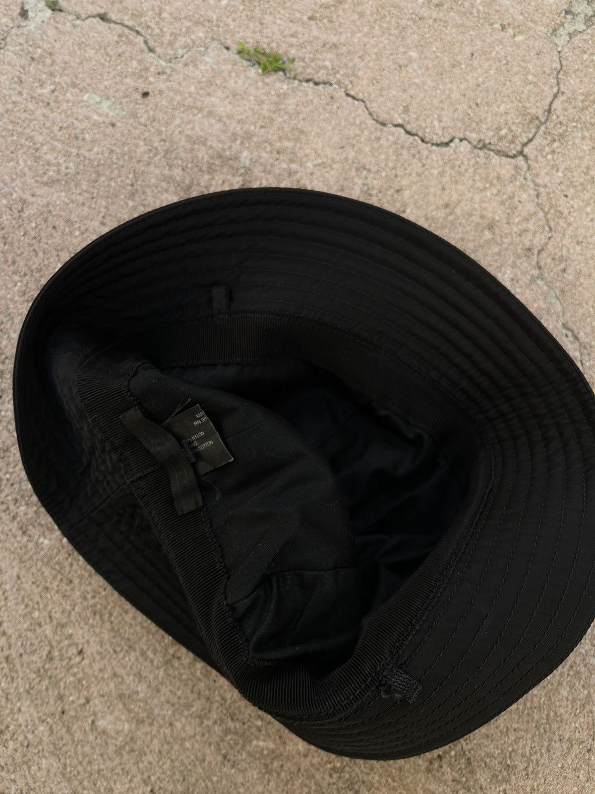 Prada Prada Hat Cap Panama Black Nylon M Sise Size ONE SIZE - 6 Thumbnail