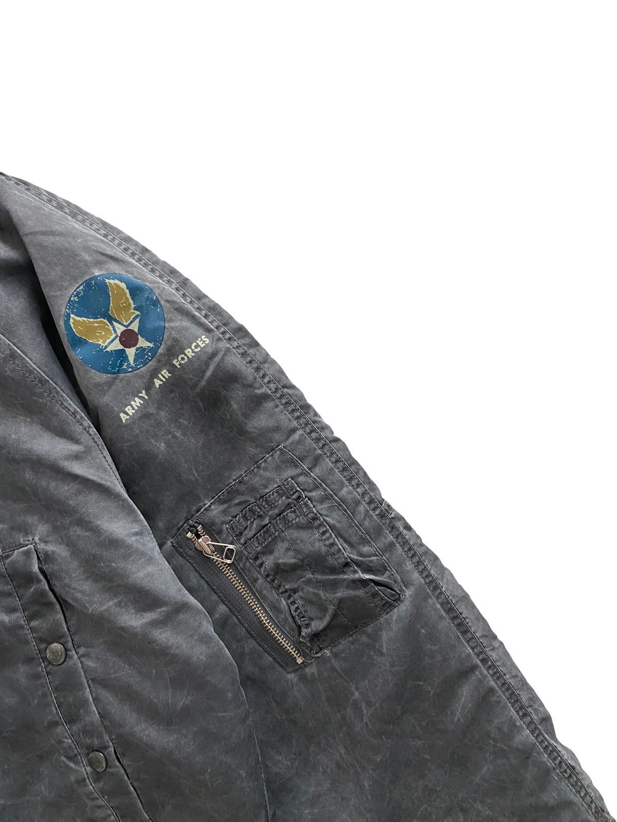 Vintage Authentic Dog Fight Army Air Force Parka Jacket Size US XL / EU 56 / 4 - 15 Thumbnail