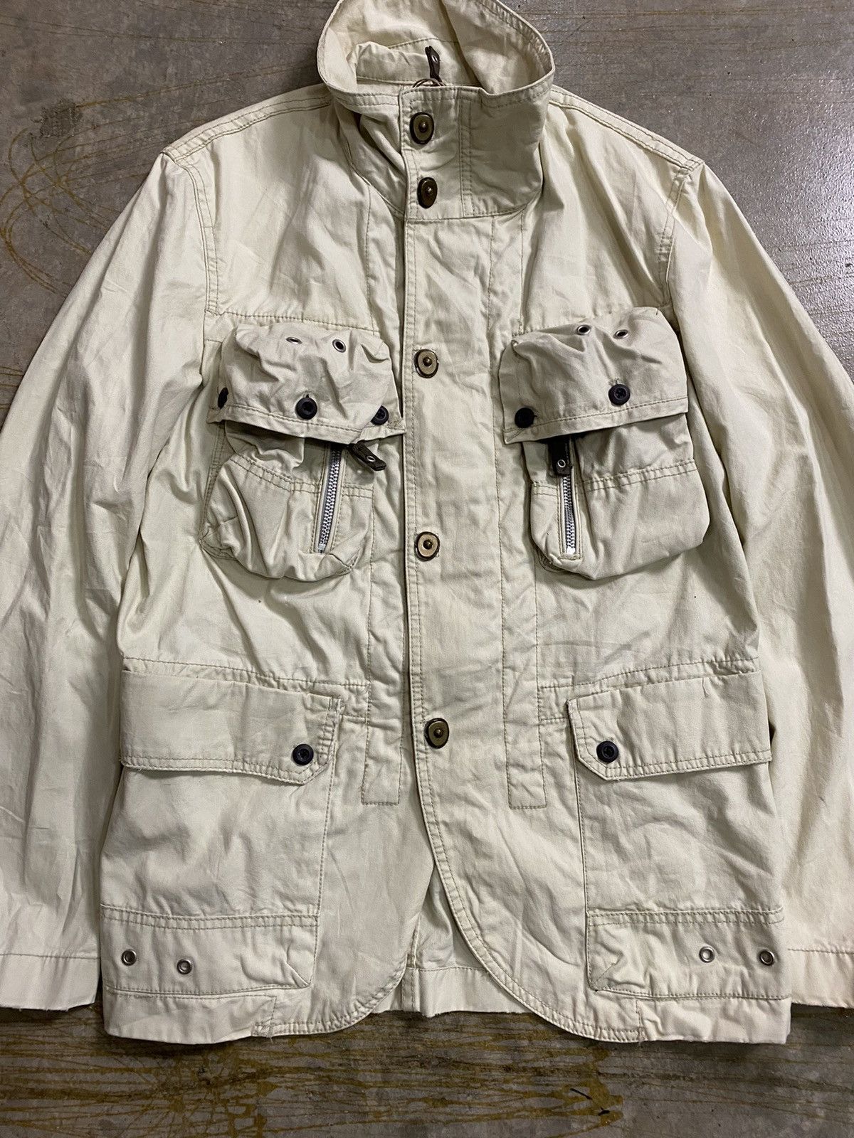 Japanese Brand 3D Cargos Multipocket tactical Parachute Back Number Japan Size US M / EU 48-50 / 2 - 5 Thumbnail