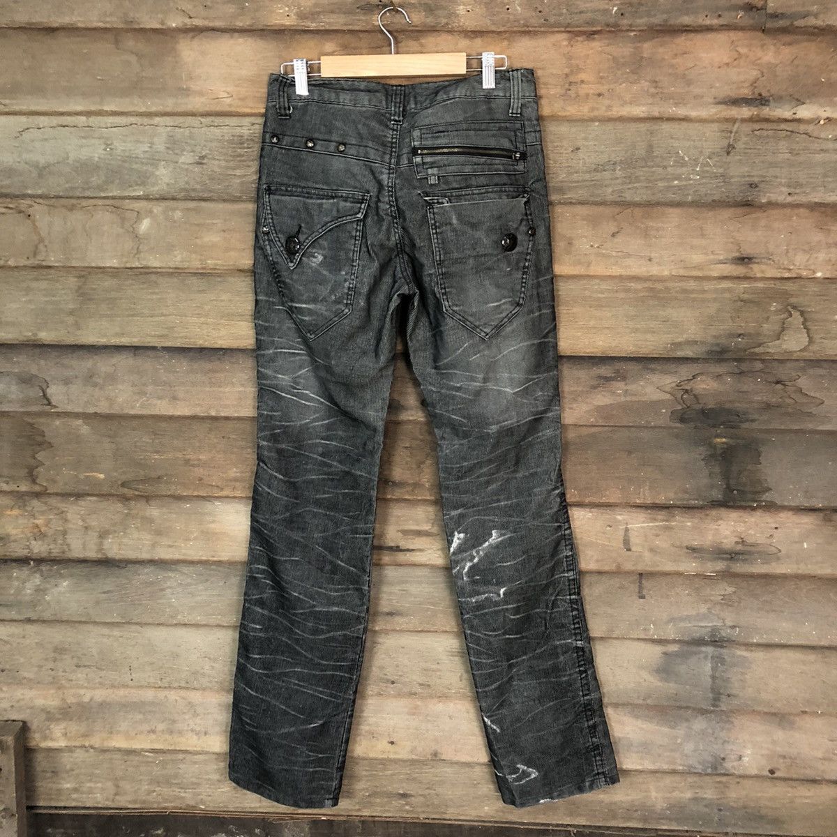 Japanese Brand × Seditionaries Blom By Blue Black faded seditionaries Cargo Pants #7080 Size US 30 / EU 46 - 8 Thumbnail