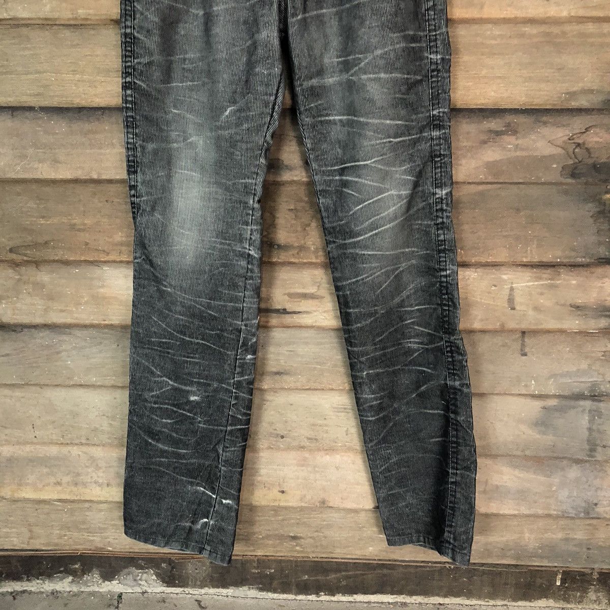 Japanese Brand × Seditionaries Blom By Blue Black faded seditionaries Cargo Pants #7080 Size US 30 / EU 46 - 3 Thumbnail
