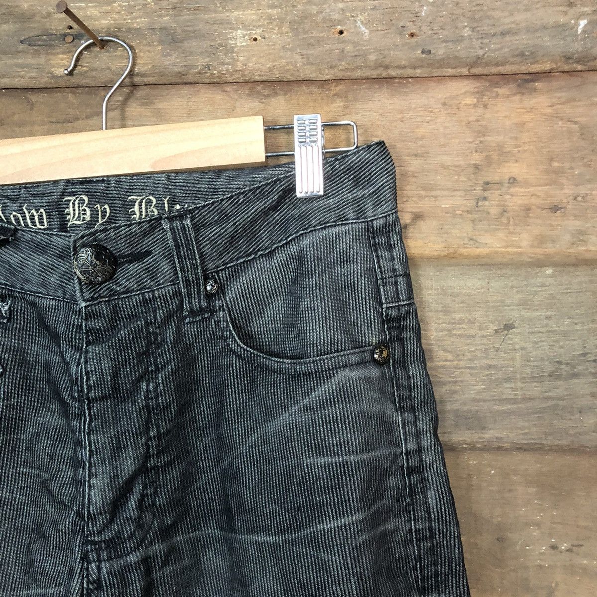 Japanese Brand × Seditionaries Blom By Blue Black faded seditionaries Cargo Pants #7080 Size US 30 / EU 46 - 5 Thumbnail