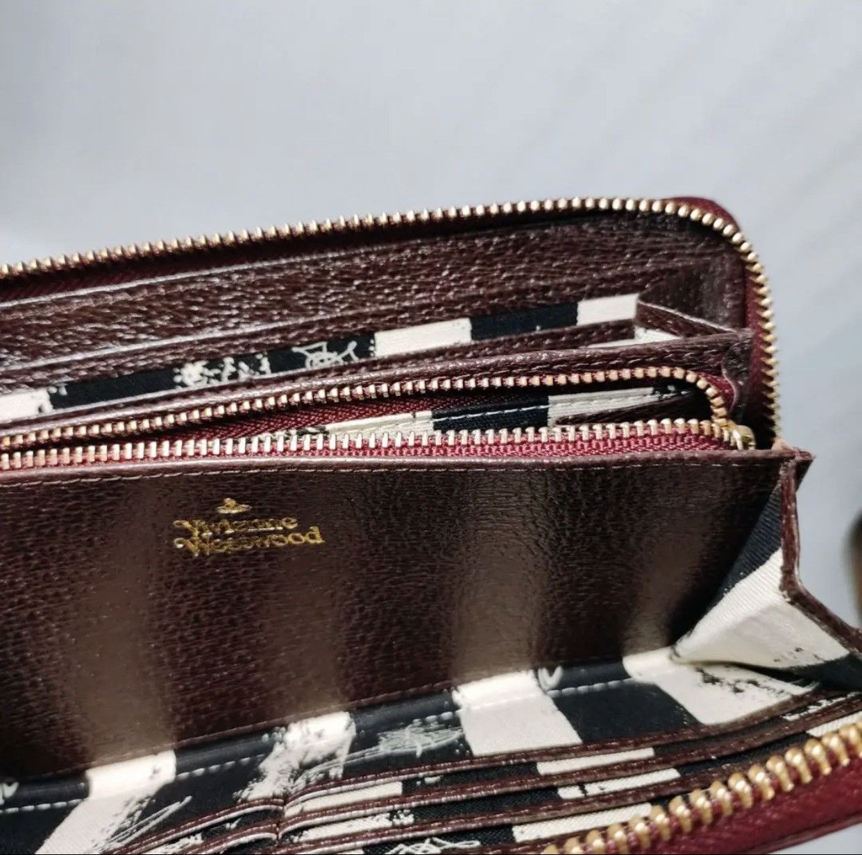 Vivienne Westwood VIVIENNE WESTWOOD ORB LEATHER ZIP WALLET Size ONE SIZE - 6 Thumbnail