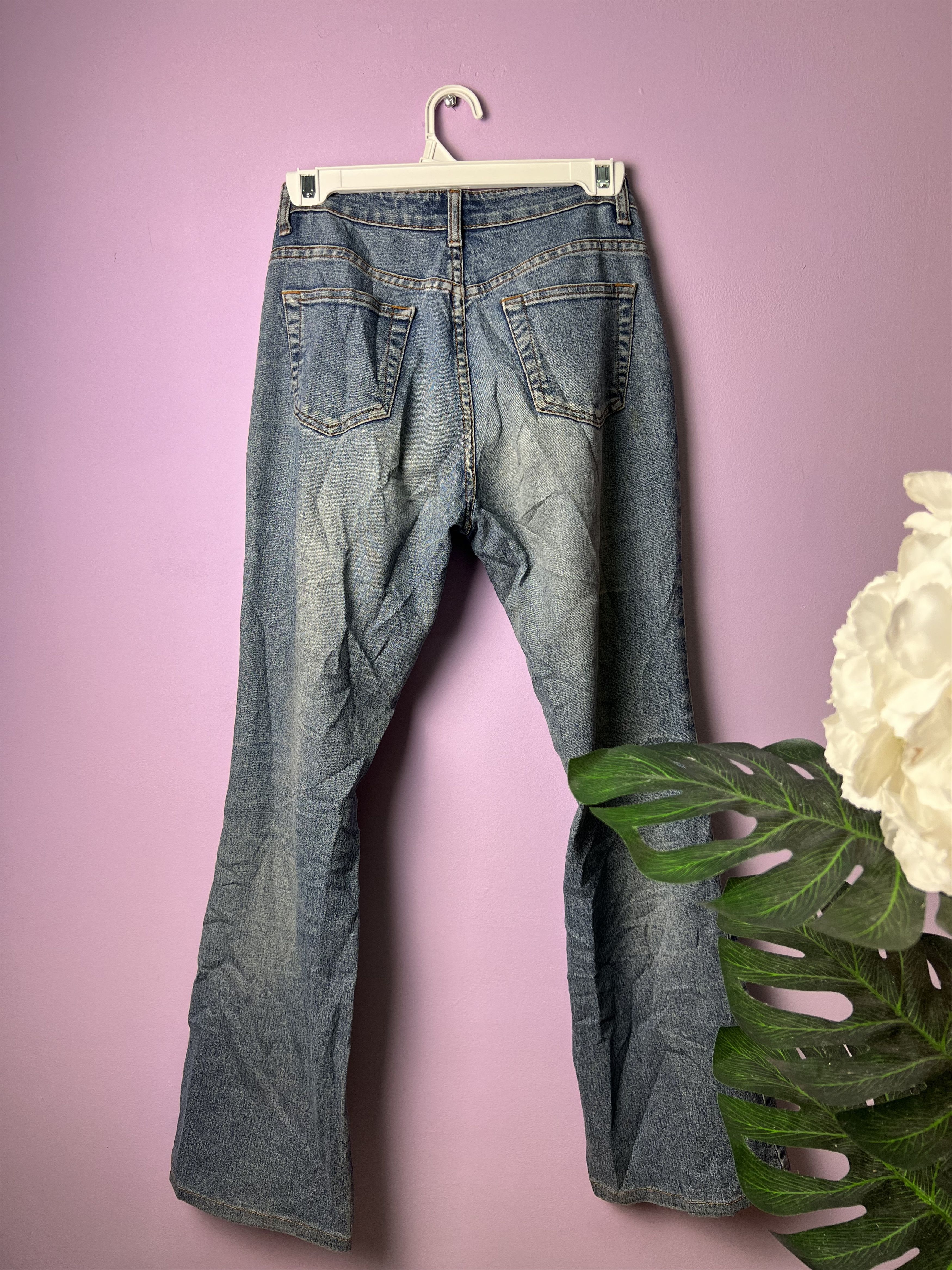 If Six Was Nine 🔥Haphazard Dumb & Full of Fun Distressed Denim Size US 30 / EU 46 - 2 Thumbnail