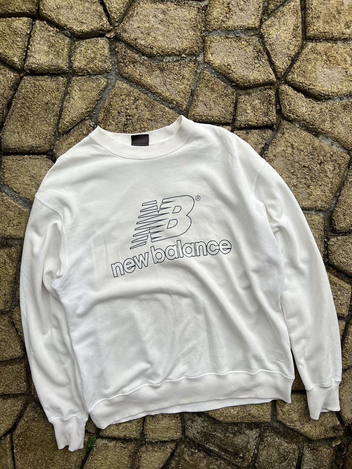 New Balance 🔥Big Logo New Balance Crewneck Sweatshirts Size US M / EU 48-50 / 2 - 1 Thumbnail