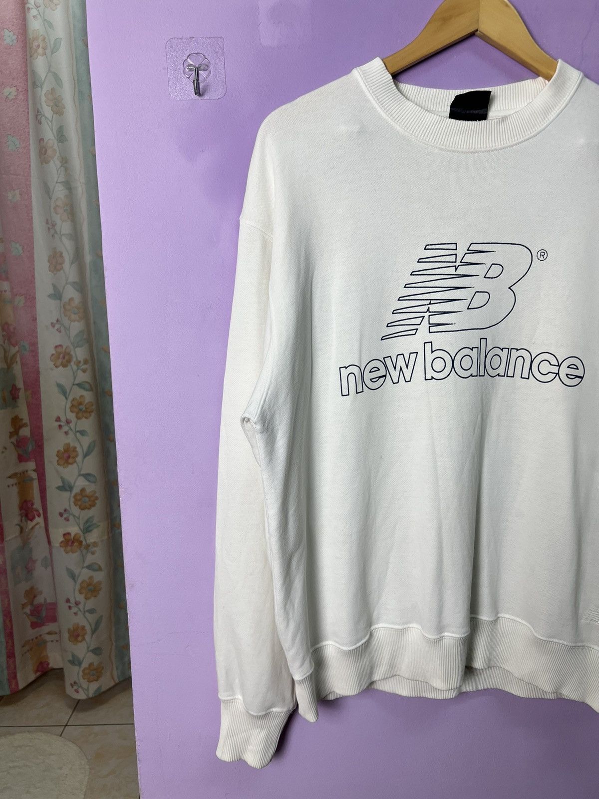 New Balance 🔥Big Logo New Balance Crewneck Sweatshirts Size US M / EU 48-50 / 2 - 5 Thumbnail