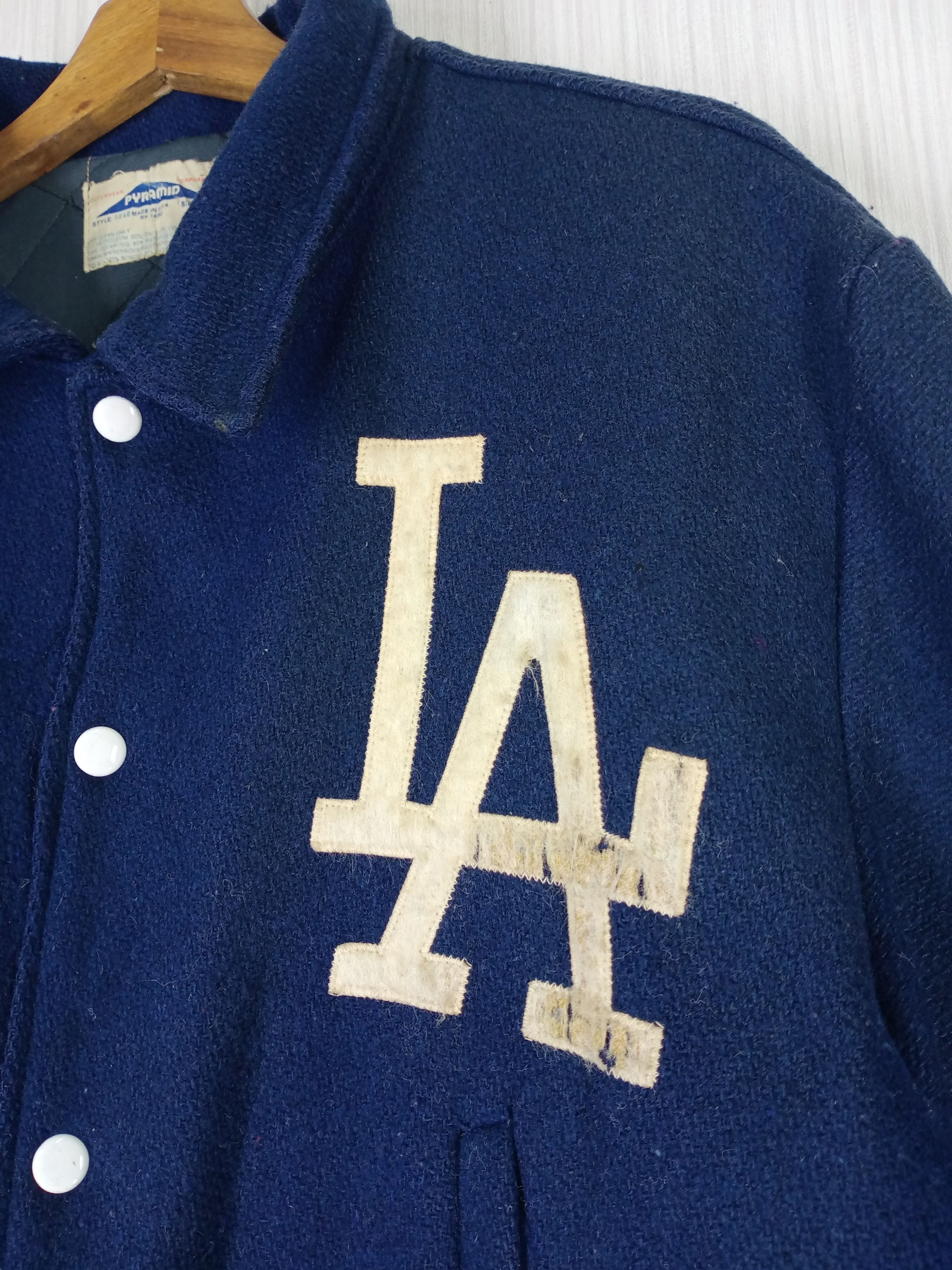 MLB Rare Vintage 80s Los Angeles Varsity Jacket Size US M / EU 48-50 / 2 - 6 Thumbnail