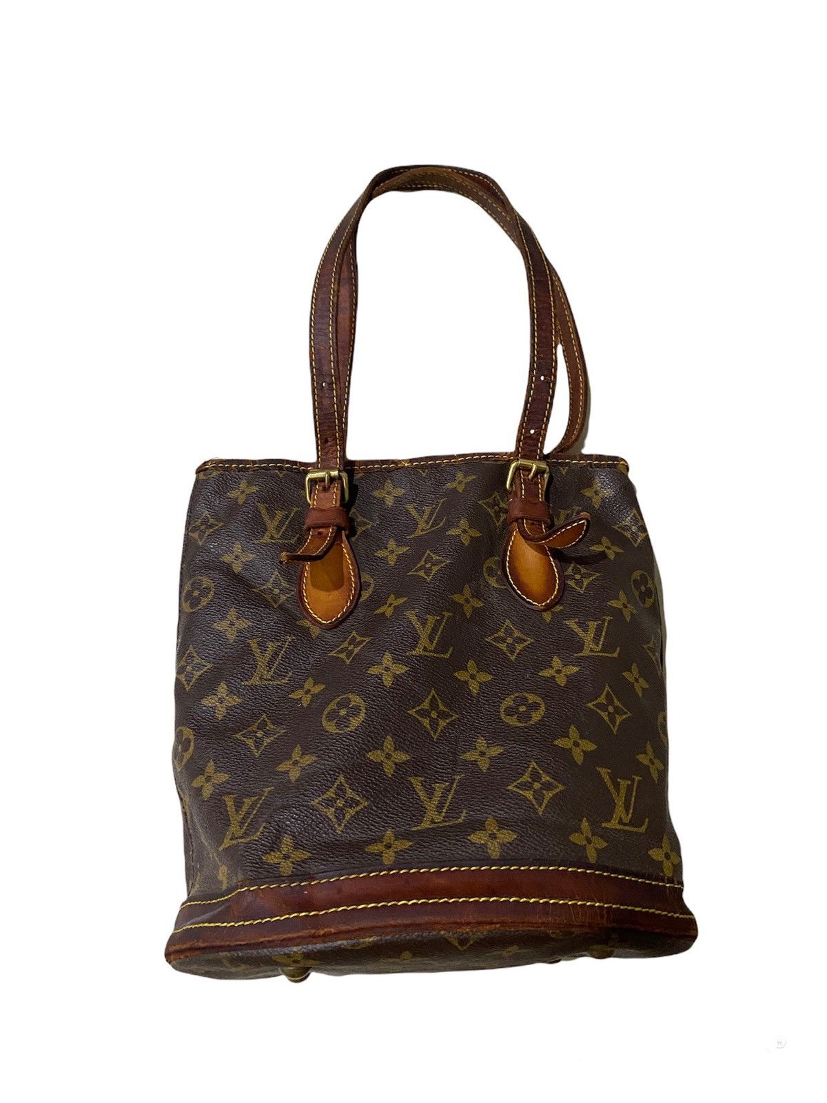Louis Vuitton Authentic 2000 VI0060 Louis Vuitton PM Bucket Bag Size ONE SIZE - 16 Thumbnail