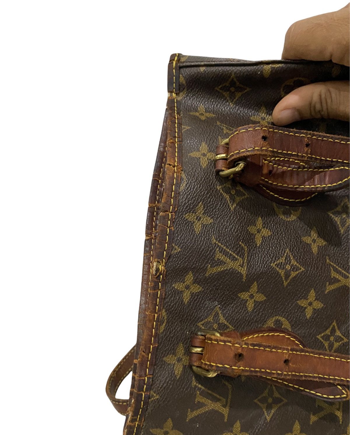 Louis Vuitton Authentic 2000 VI0060 Louis Vuitton PM Bucket Bag Size ONE SIZE - 10 Thumbnail