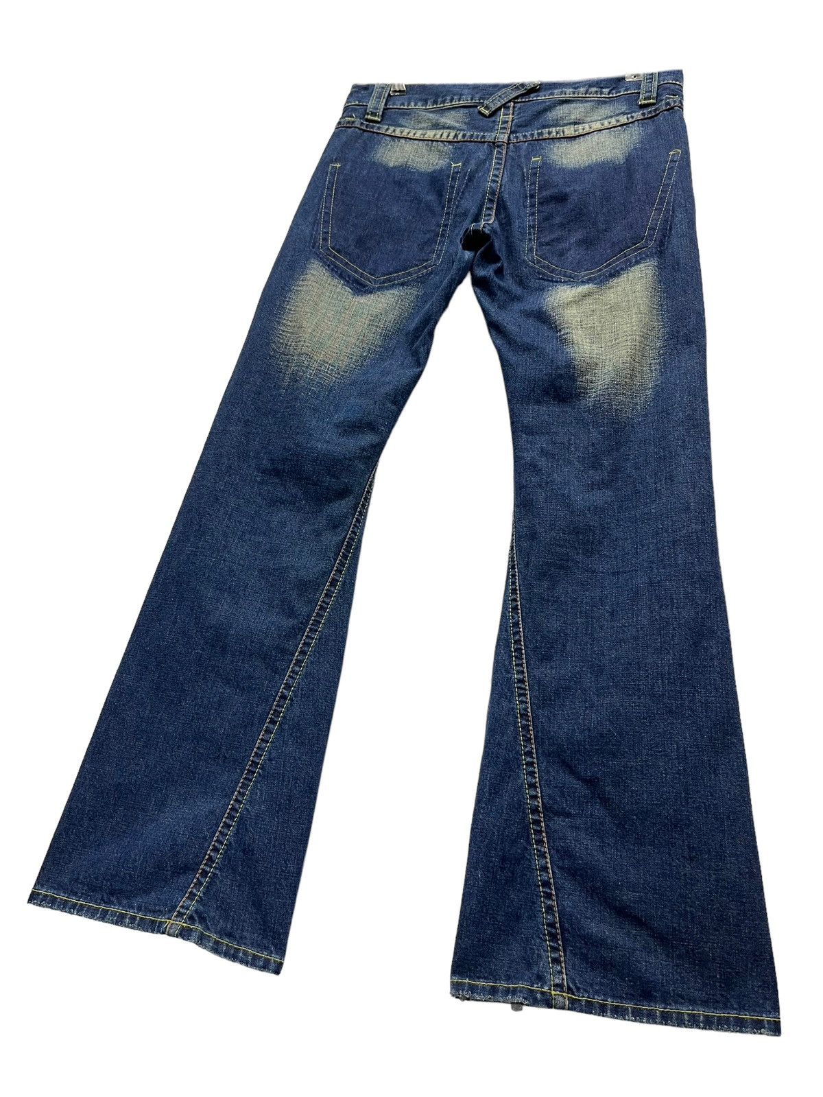 Fragment Design FYE REVERSIBLE FLARE🔥LOVCAT 2-Way Distressed InsideOutside Size US 32 / EU 48 - 14 Thumbnail