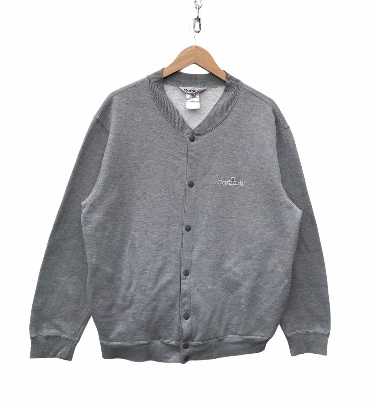 Carhartt Carhartt Snap Button Sweater Carhartt Streetwear Jacket Size US L / EU 52-54 / 3 - 1 Thumbnail