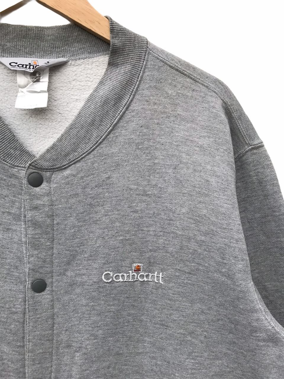 Carhartt Carhartt Snap Button Sweater Carhartt Streetwear Jacket Size US L / EU 52-54 / 3 - 3 Thumbnail
