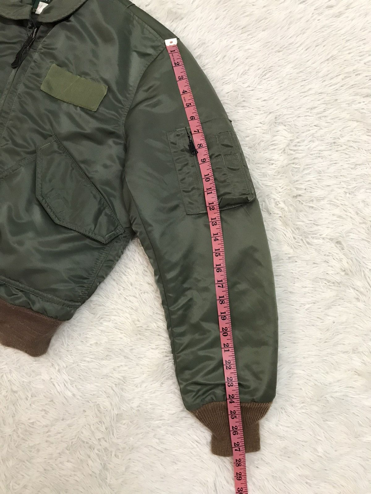 I. Spiewak And Sons Vtg Spiewak Flight Deck Bomber Jacket Ideal Zipper Size US S / EU 44-46 / 1 - 13 Thumbnail
