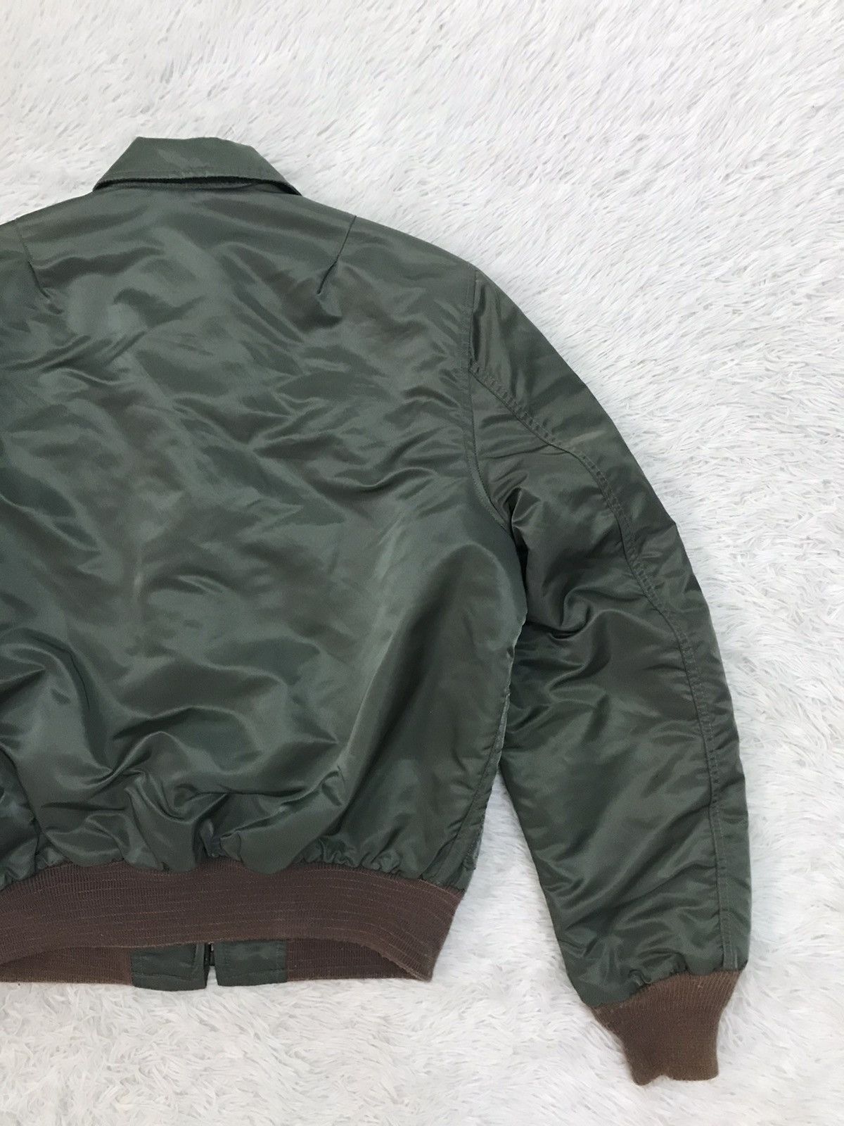 I. Spiewak And Sons Vtg Spiewak Flight Deck Bomber Jacket Ideal Zipper Size US S / EU 44-46 / 1 - 7 Thumbnail